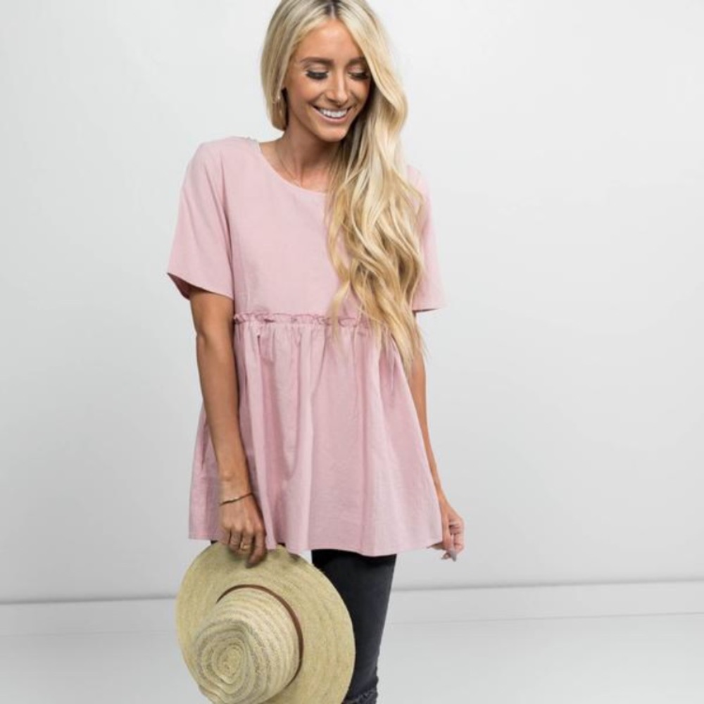 ✨Host Pick👚Regan Short Sleeve Top